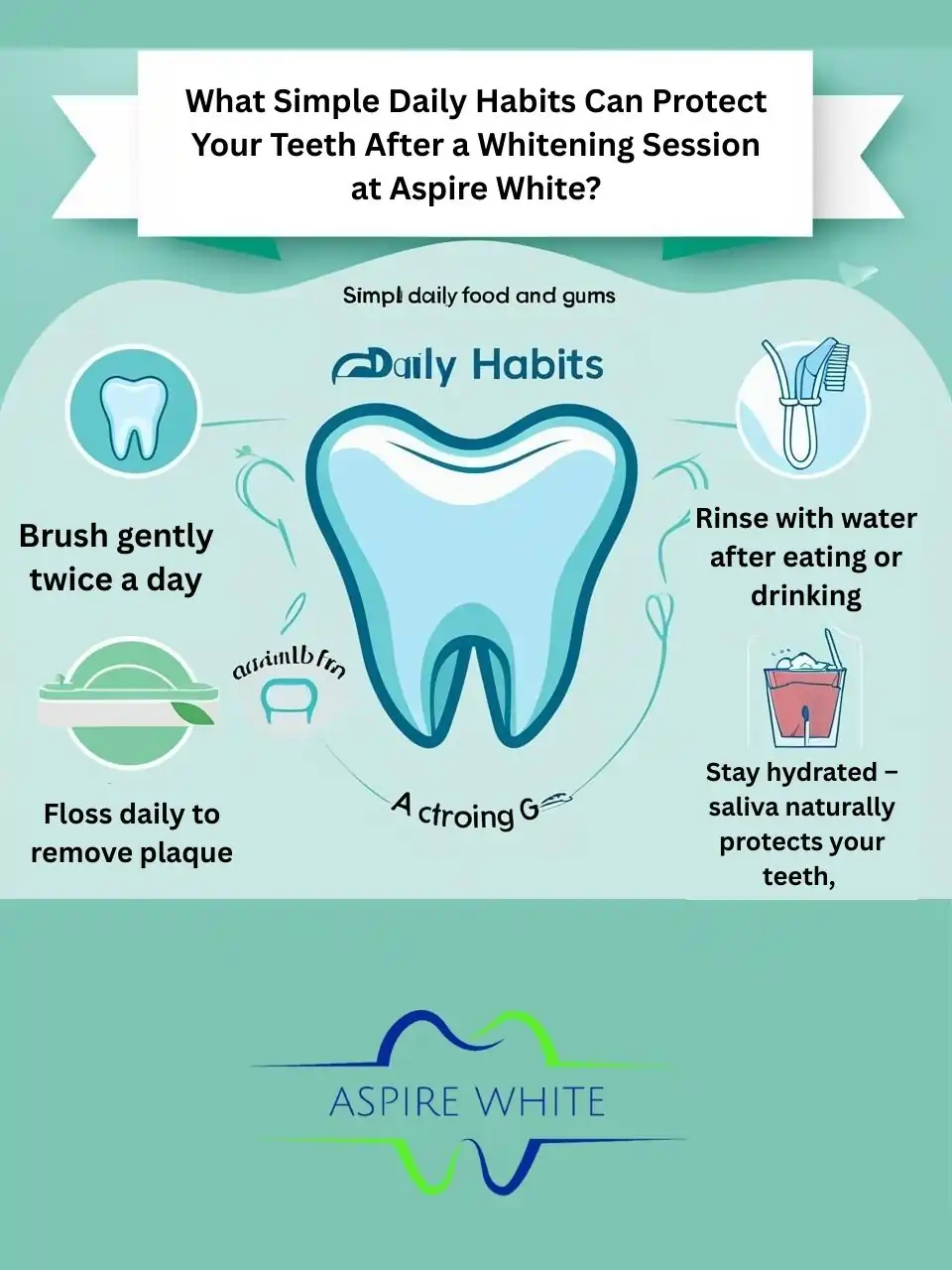 What Simple Daily Habits Can Protect Your Teeth After a Whitening Session at Aspire White York